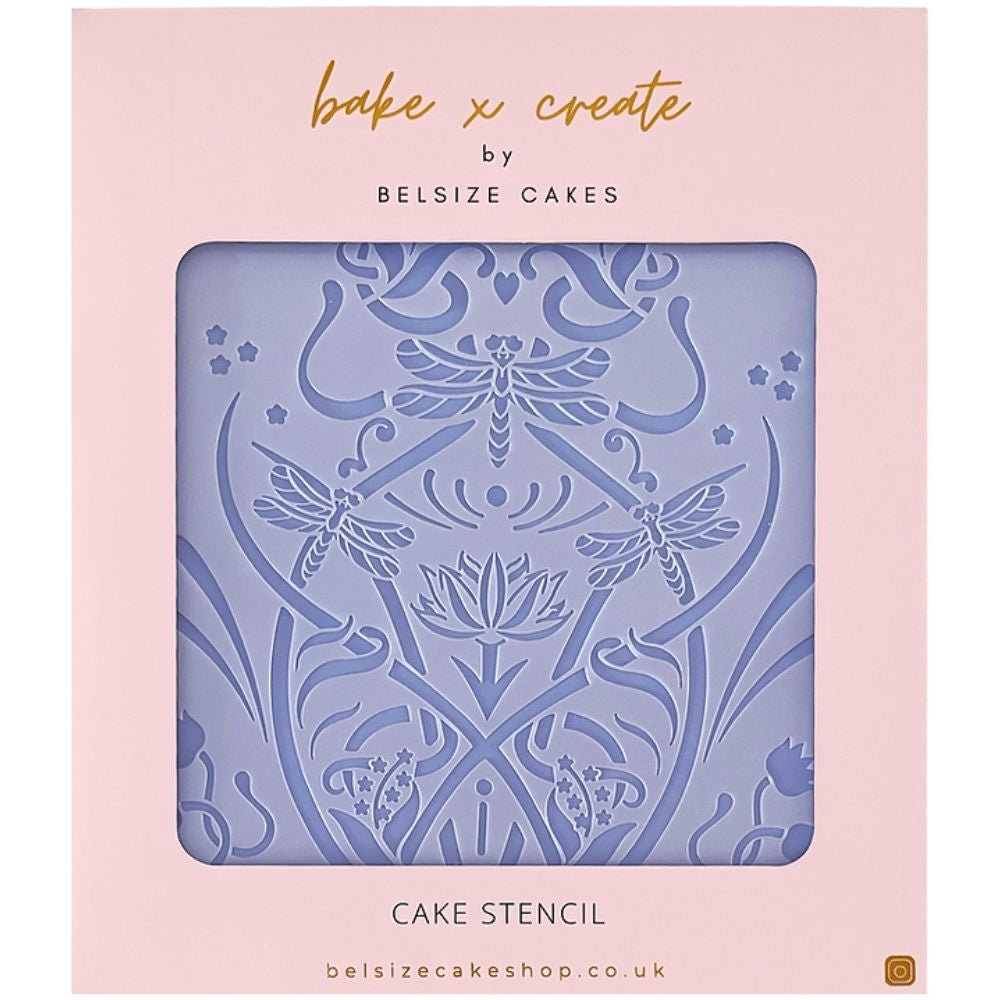 Belsize Cakes Lotus Cake Stencil