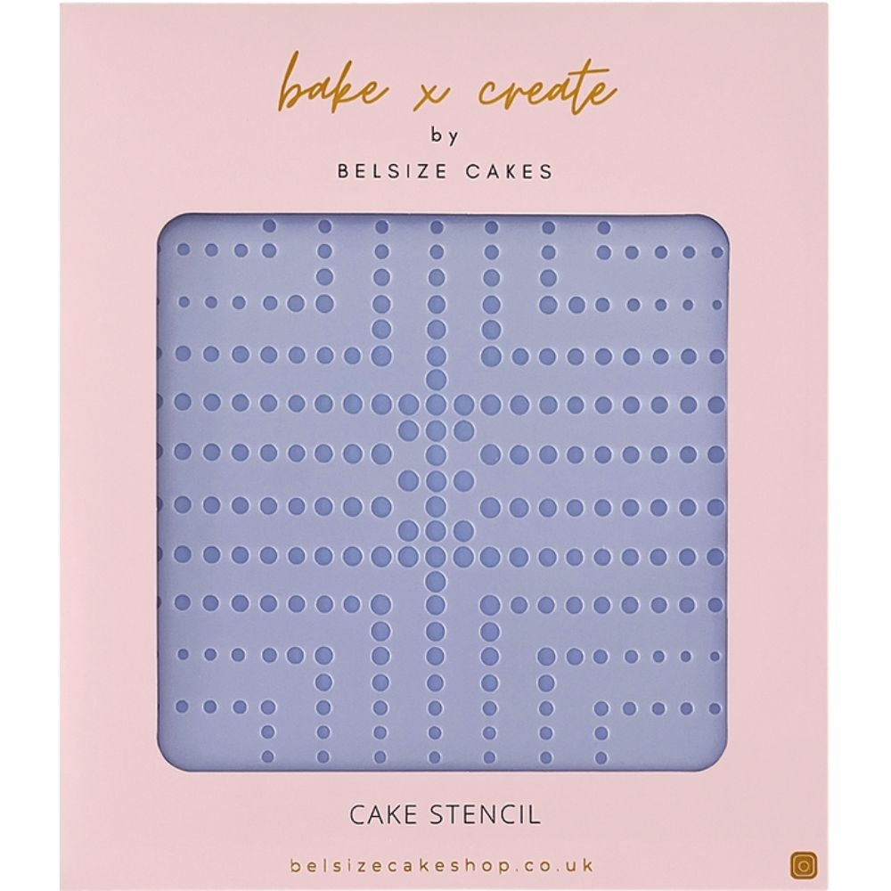 Belsize Cakes Digital Calm Cake Stencil