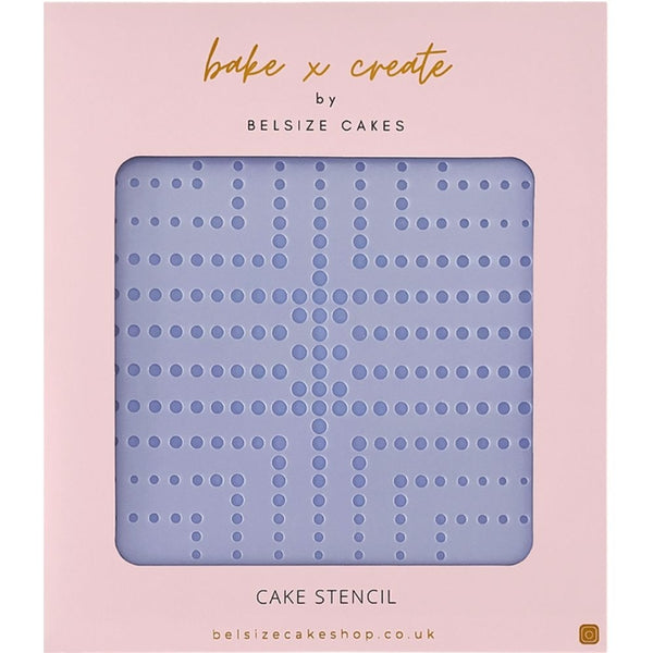 Belsize Cakes Digital Calm Cake Stencil