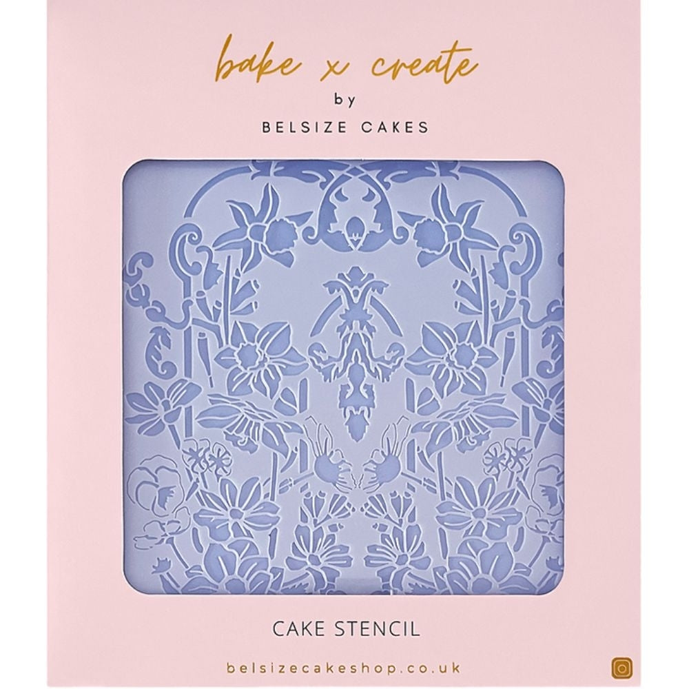 Belsize Cakes Italian Garden Cake Stencil
