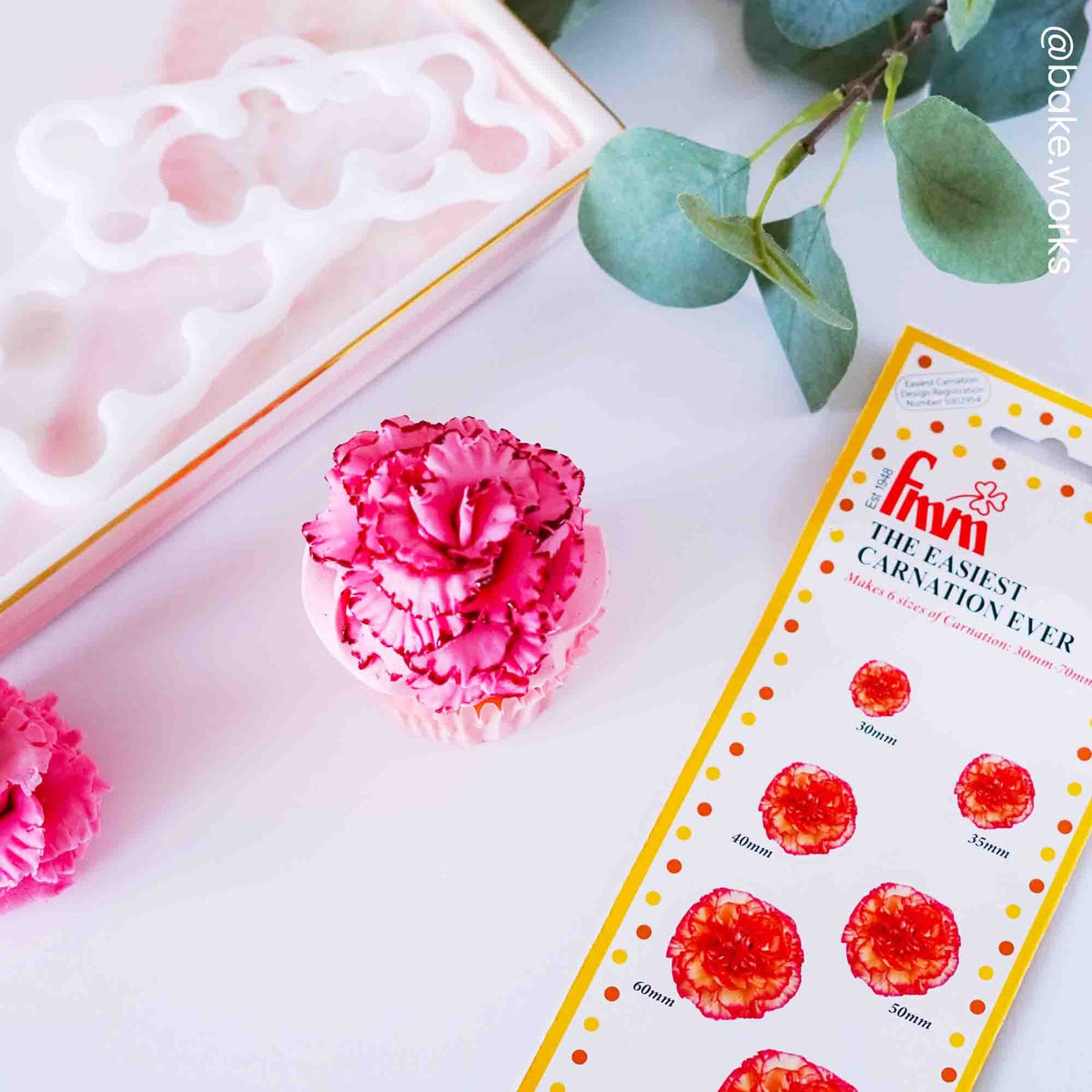 FMM The Easiest Carnation Ever Cutter Set Of 2