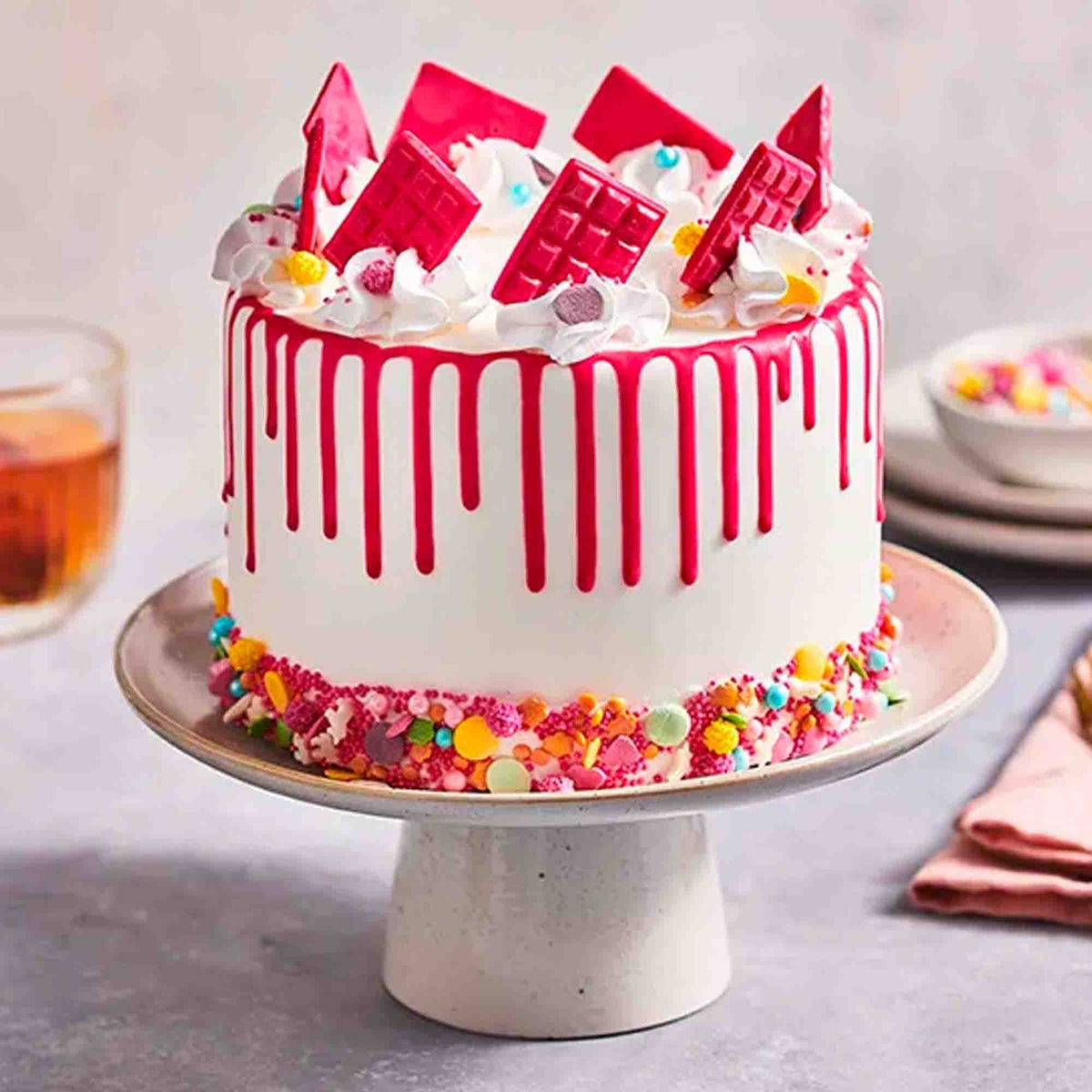 FunCakes Choco Drip 180g - Hot Pink
