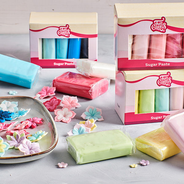 FunCakes Pastel Colours Sugarpaste Multipack 5 x 100g