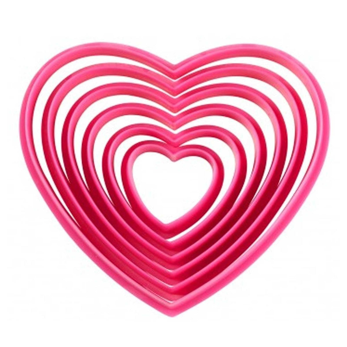 Wilton Nesting Heart Cutter - Set of 6