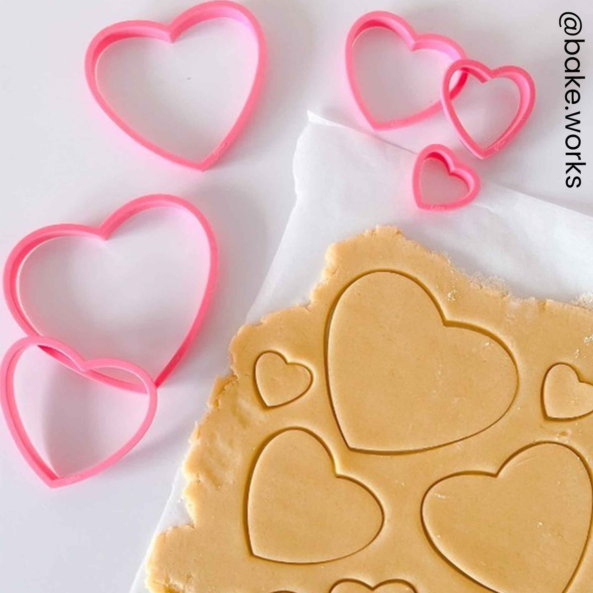 Wilton Nesting Heart Cutter - Set of 6