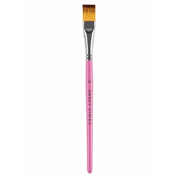 Sweet Stamp Flat Paint Brush