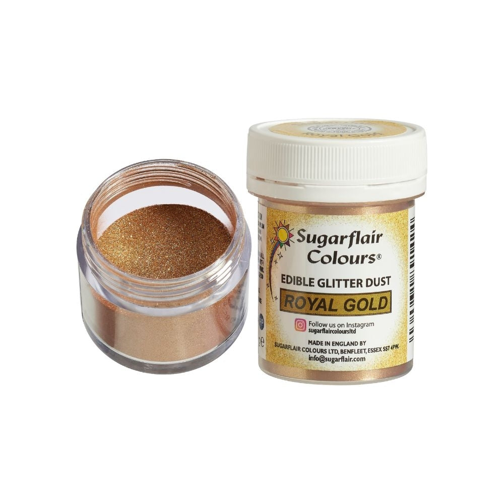 Sugarflair Royal Gold - Edible Glitter Dust 10g