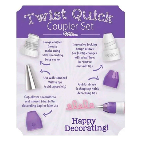 Wilton Twist Quick Coupler Set