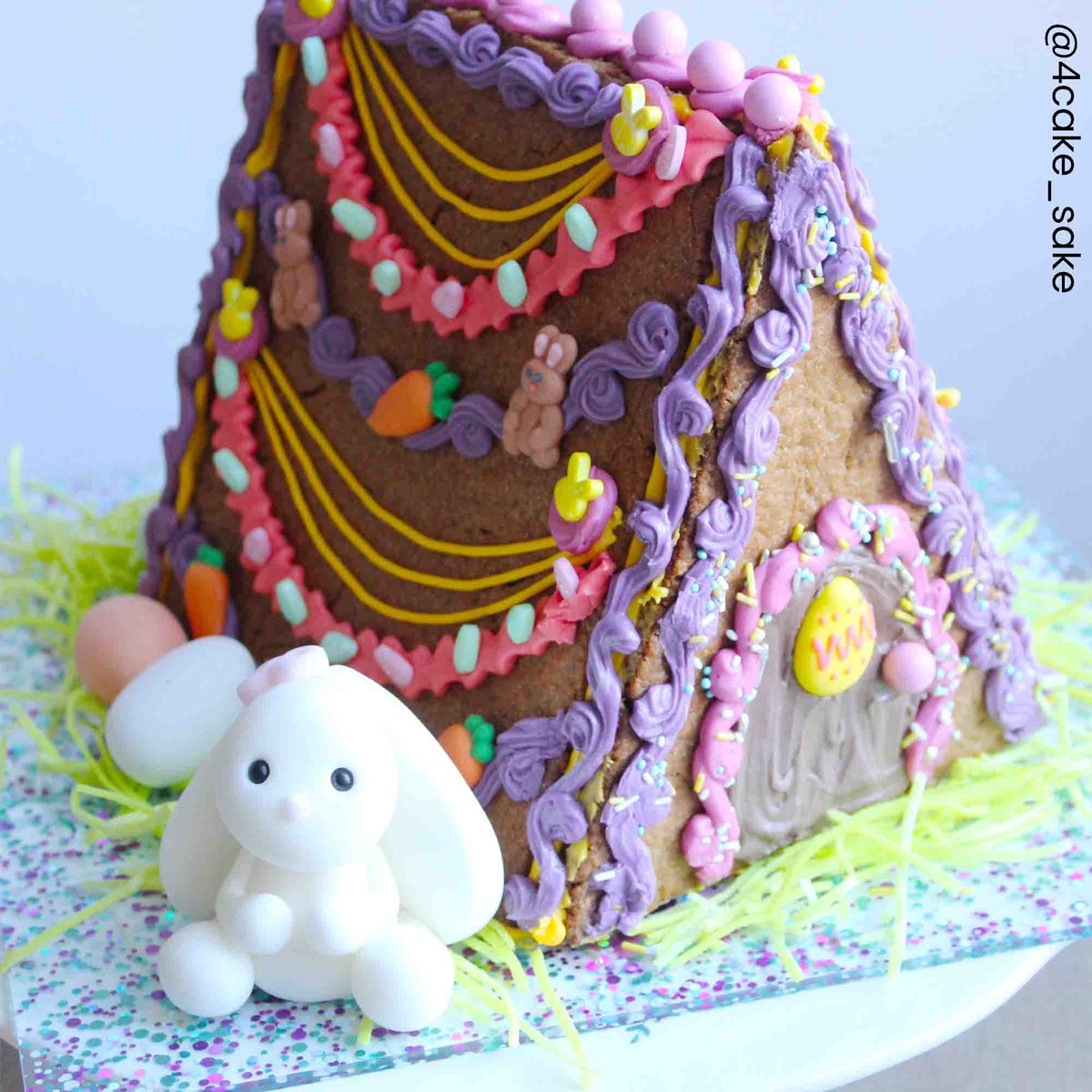 JN Cakes Bunny - Edible Cake Topper