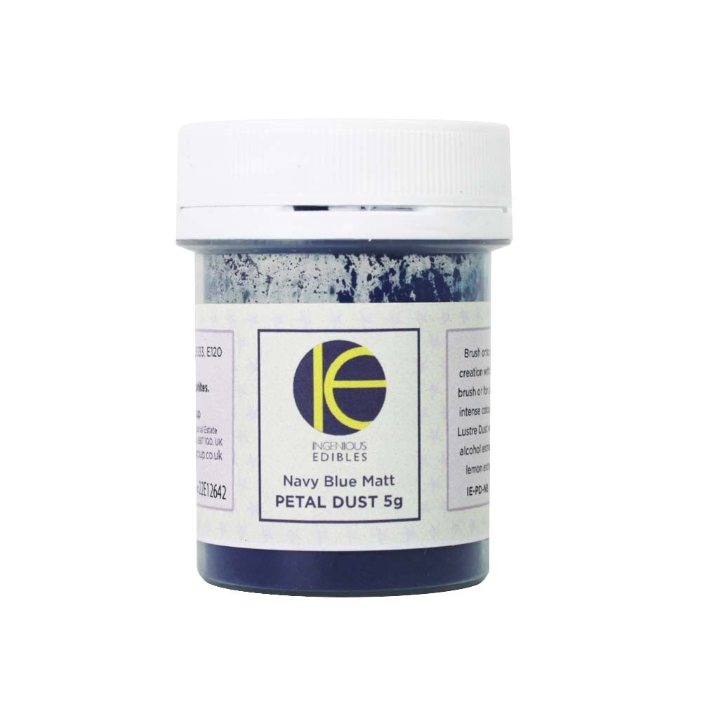 Edible Petal Dusts Navy Blue