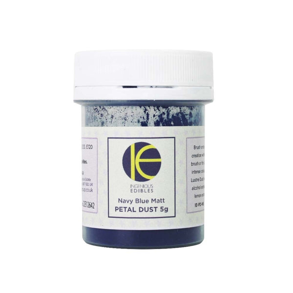 Ingenious Edibles Edible Petal Dusts 5g - Navy Blue