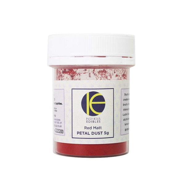 Ingenious Edibles Edible Petal Dusts 5g - Red
