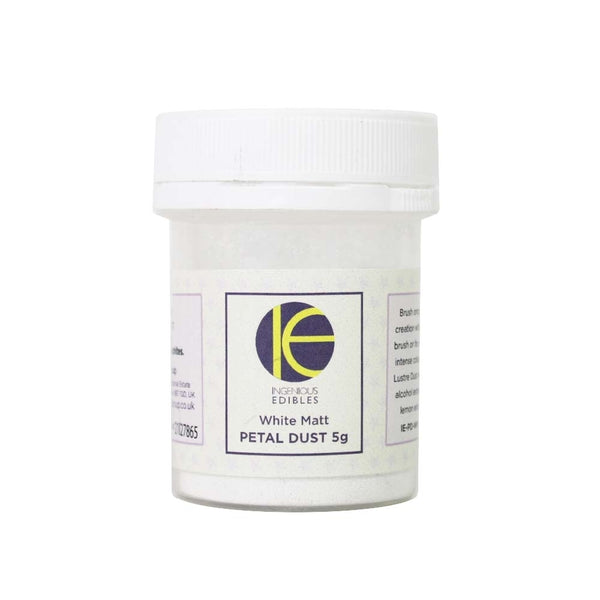 Ingenious Edibles Edible Petal Dusts 5g - White