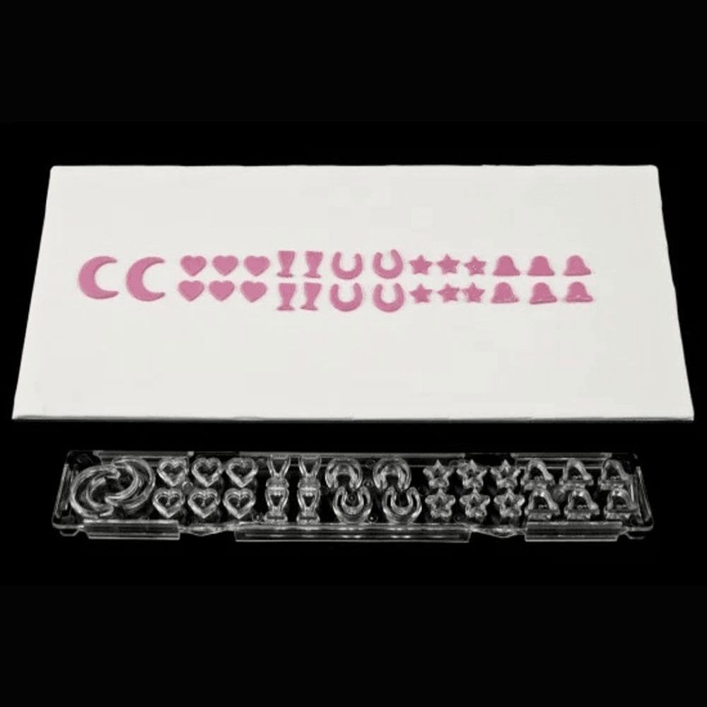 Clikstix Confetti Icing Cutter & Ejector Set