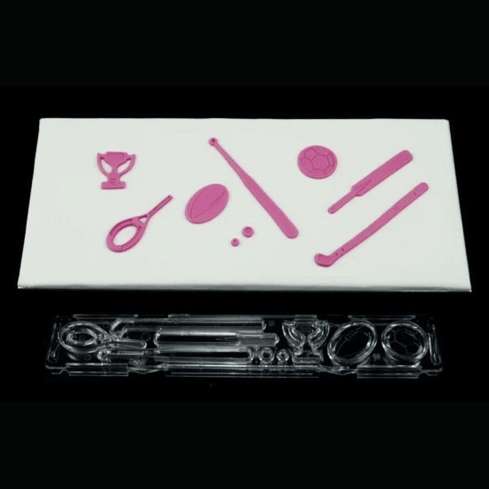 Clikstix Multi Sports Icing Cutter & Ejector Set