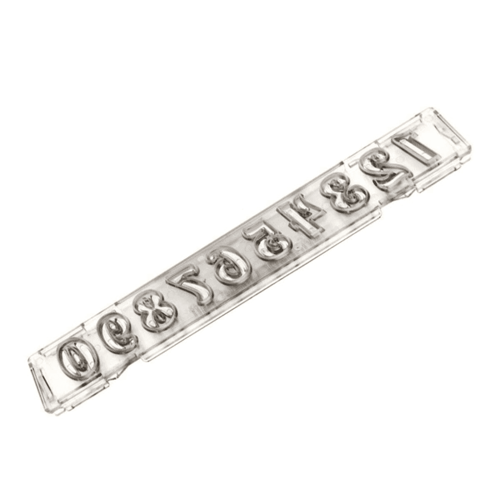 Clikstix Flourish Numbers Icing Cutter & Ejector Set