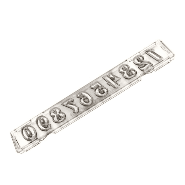 Clikstix Flourish Numbers Icing Cutter & Ejector Set