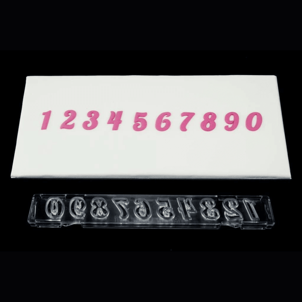 Clikstix Flourish Numbers Icing Cutter & Ejector Set