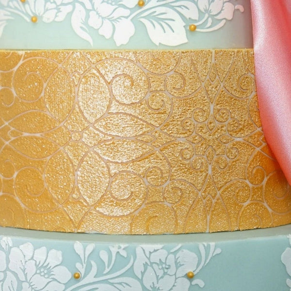 Evil Cake Genius Marrakesh Lattice Standard Height Cake Stencil