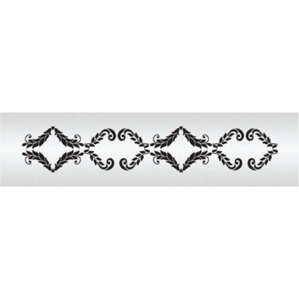 Evil Cake Genius Alexandria Lace Band Cake Stencil By Suzanne Esper
