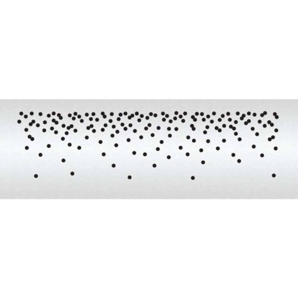 Evil Cake Genius Dissipating Small Dots Shortened Cake Stencil
