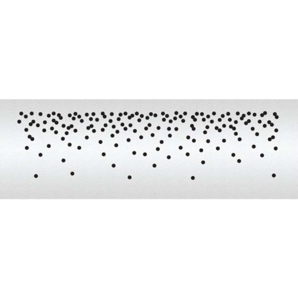 Evil Cake Genius Dissipating Small Dots Shortened Cake Stencil
