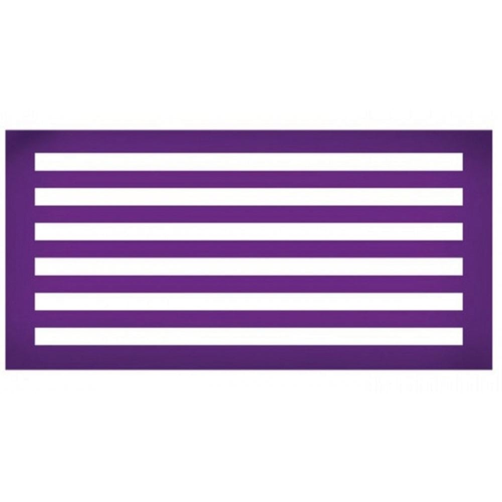 Evil Cake Genius Half Inch Horizontal Stripe Mesh Cake Stencil