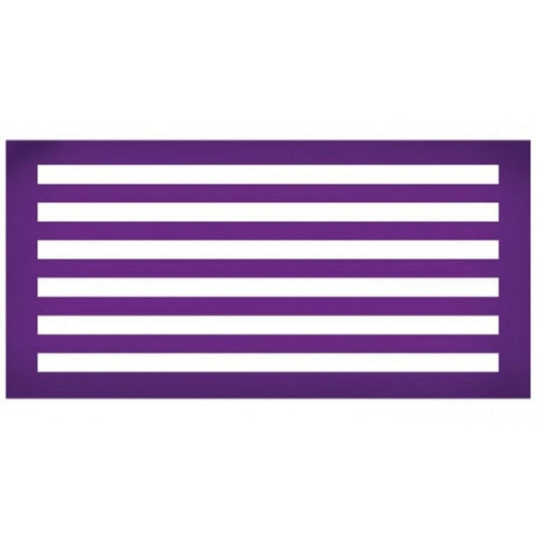 Evil Cake Genius Half Inch Horizontal Stripe Mesh Cake Stencil