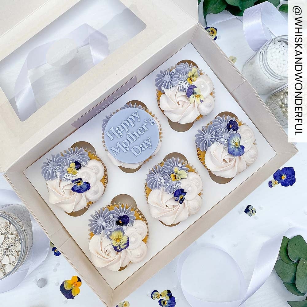Nurtured In Norfolk Pressed Mini Viola Edible Flowers