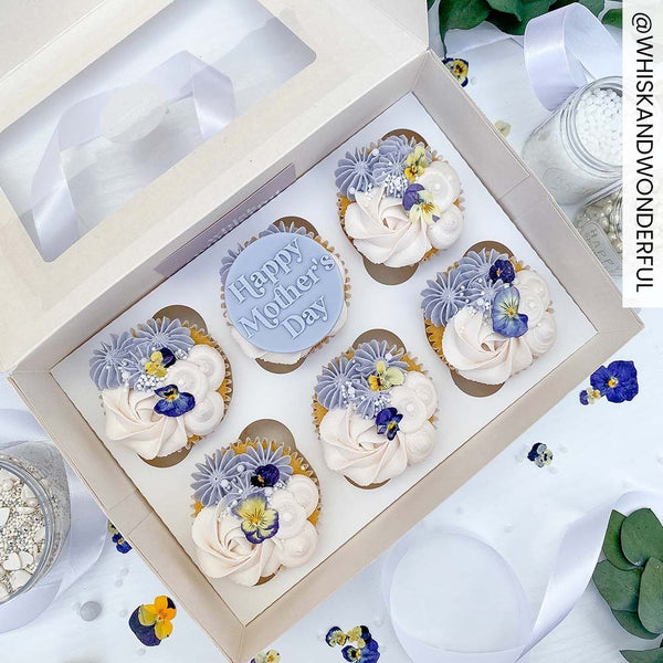 Nurtured In Norfolk Pressed Mini Viola Edible Flowers