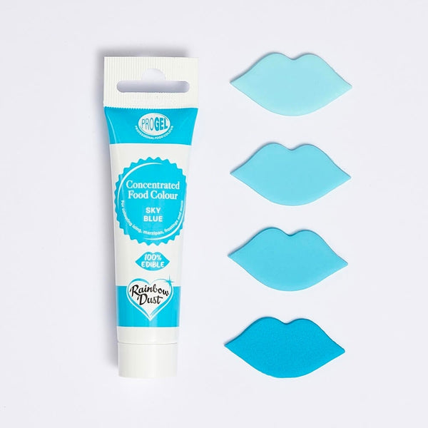 Rainbow Dust Sky Blue - ProGel Professional Gel Food Colouring 25g