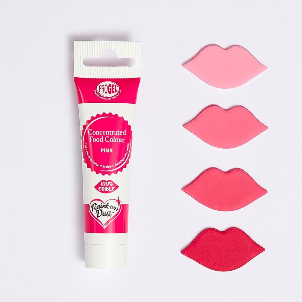 Rainbow Dust Pink - ProGel Professional Gel Food Colouring 25g