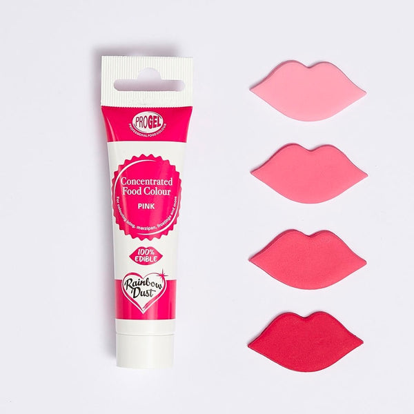 Rainbow Dust Pink - ProGel Professional Gel Food Colouring 25g
