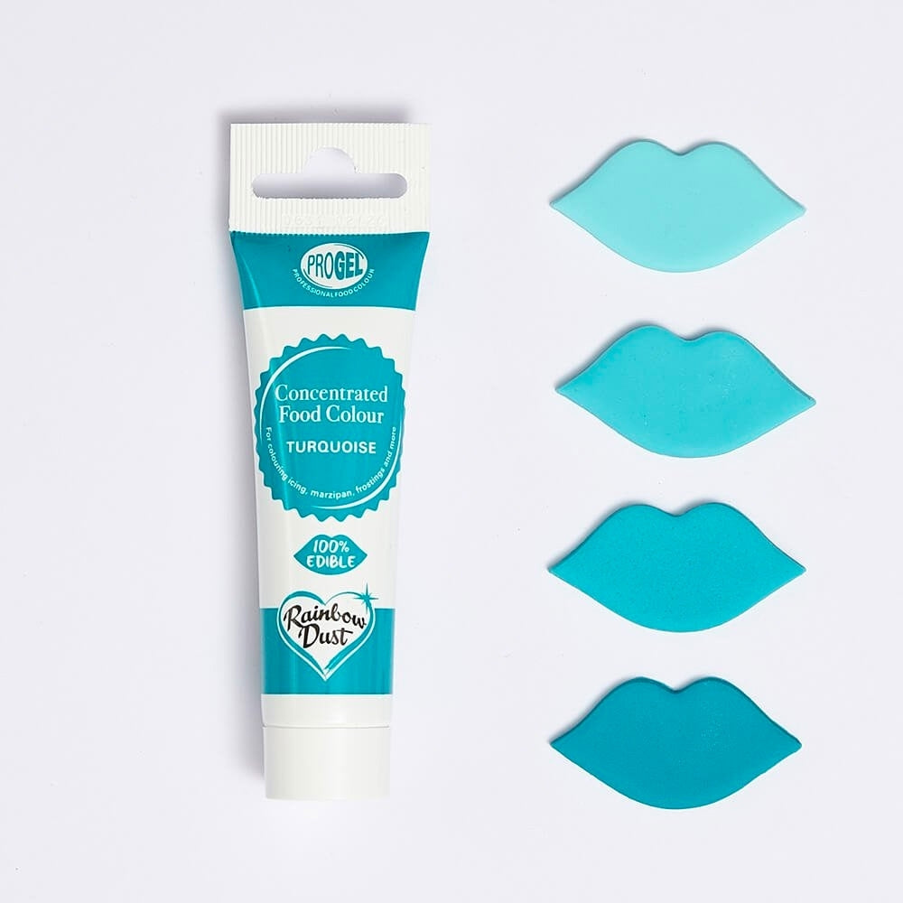 Rainbow Dust Turquoise - ProGel Professional Gel Food Colouring 25g