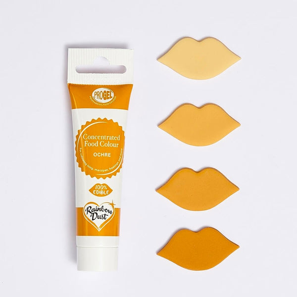 Rainbow Dust Ochre - ProGel Professional Gel Food Colouring 25g