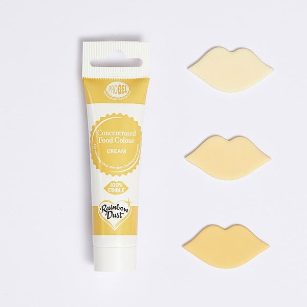 Rainbow Dust Cream - ProGel Professional Gel Food Colouring 25g