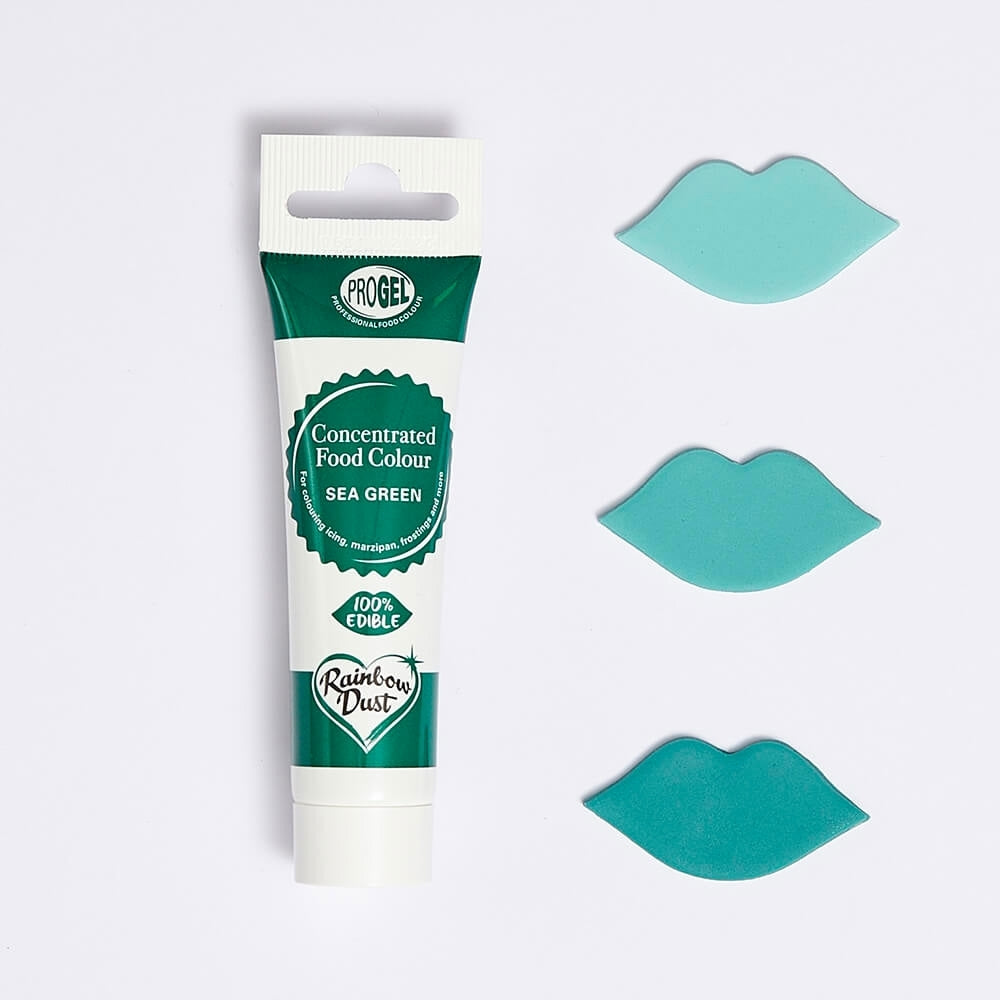 Rainbow Dust Sea Green - ProGel Professional Gel Food Colouring 25g