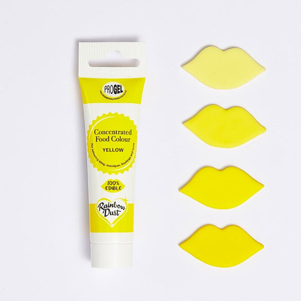 Rainbow Dust Yellow - ProGel Professional Gel Food Colouring 25g