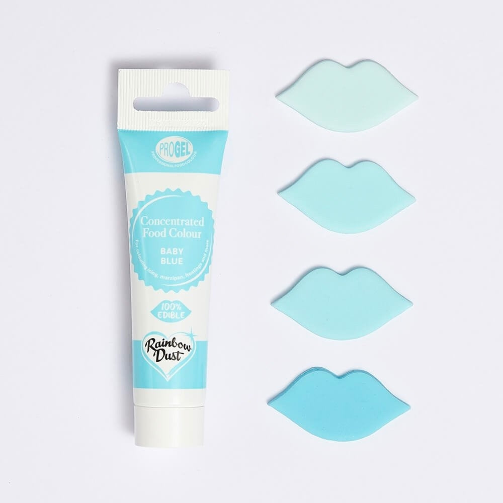 Rainbow Dust Baby Blue - ProGel Professional Gel Food Colouring 25g