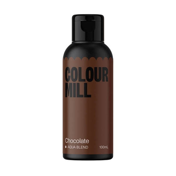 Colour Mill EXPIRED - Chocolate Aqua Based Colouring 20ml - Colour Mill [FEB 2026]