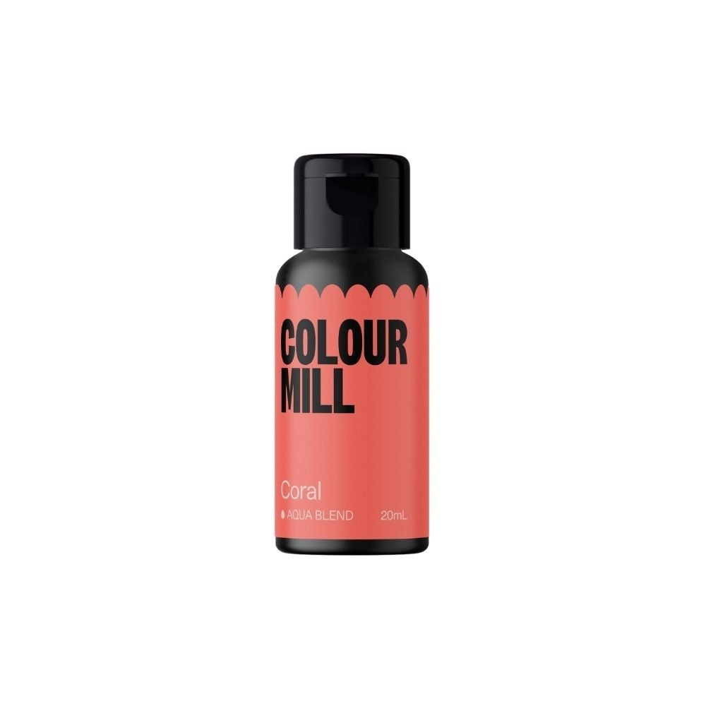 Colour Mill EXPIRED - Coral Aqua Based Colouring 20ml - Colour Mill [FEB 2026]