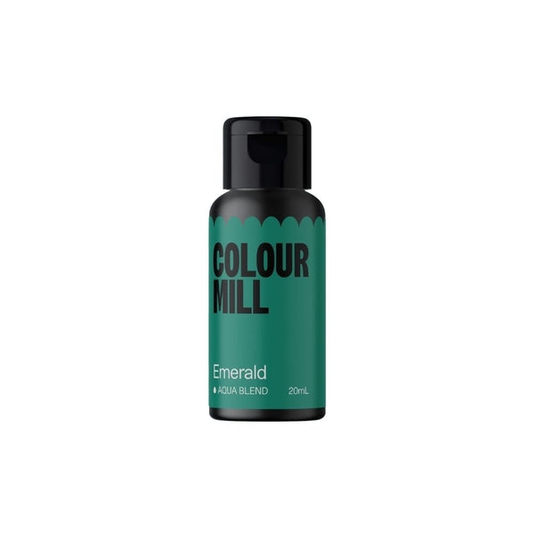Colour Mill EXPIRED - Emerald Aqua Based Colouring 20ml - Colour Mill [FEB 2026]