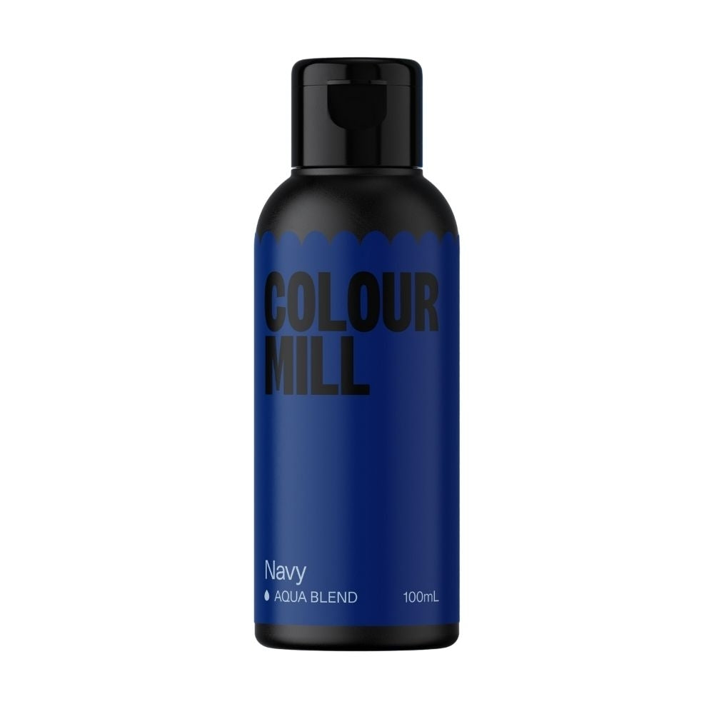 Colour Mill EXPIRED - Navy Aqua Based Colouring 20ml - Colour Mill [JAN 2026]
