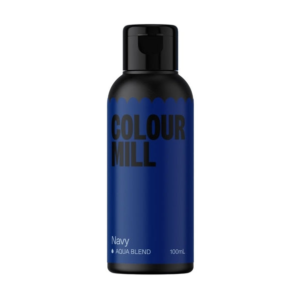 Colour Mill EXPIRED - Navy Aqua Based Colouring 20ml - Colour Mill [JAN 2026]