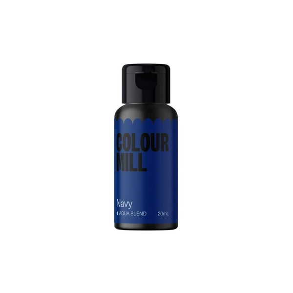 Colour Mill EXPIRED - Navy Aqua Based Colouring 20ml - Colour Mill [JAN 2026]