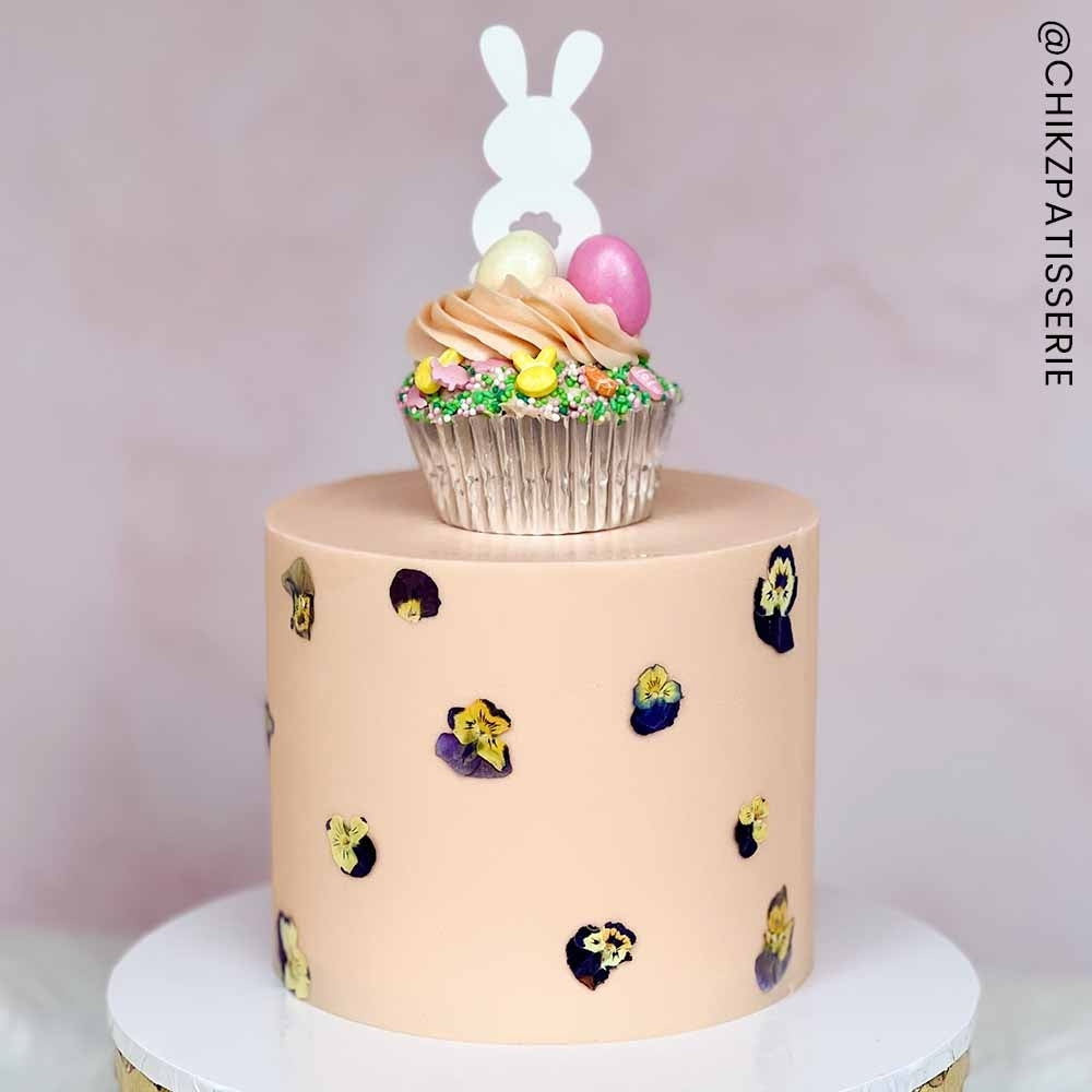Make A Wish Easter Cupcake Toppers Set Of 6