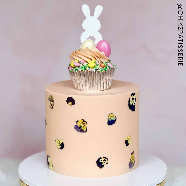 Make A Wish Easter Cupcake Toppers Set Of 6