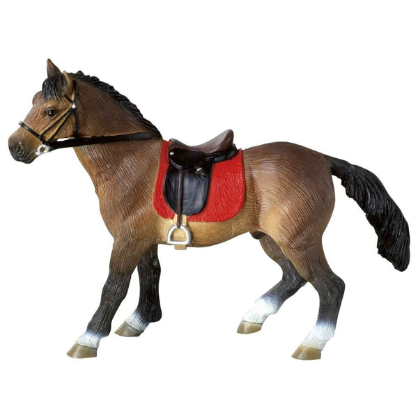 Bullyland Hanoverian Stallion Saddled Horse Cake Figure Topper