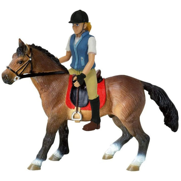 Disney Hanoverian Stallion & Female Rider Set Cake Figure Topper