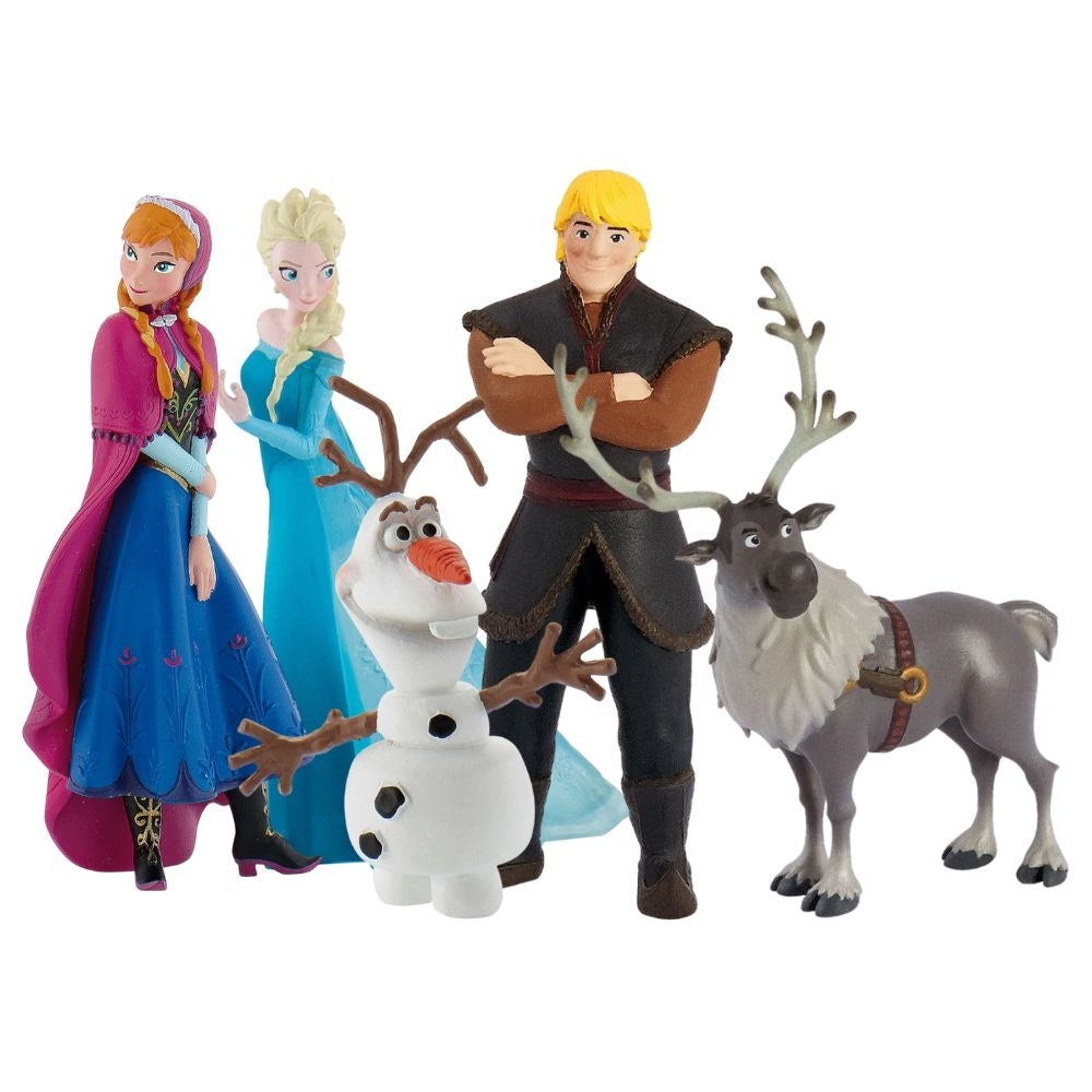 Bullyland Disney Set Of 5 Frozen Cake Figure Toppers